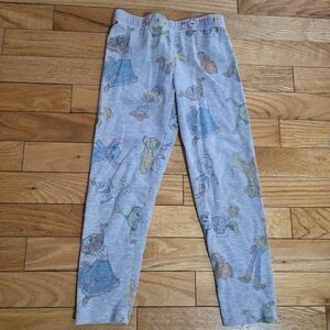 Girls' Gray Disney Pixar Character Print Leggings